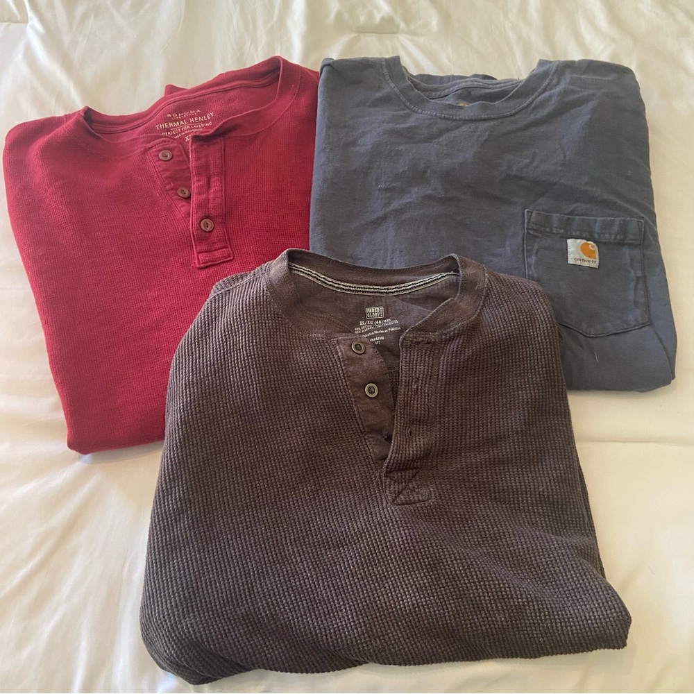 Men's Henley Shirt - Bundle